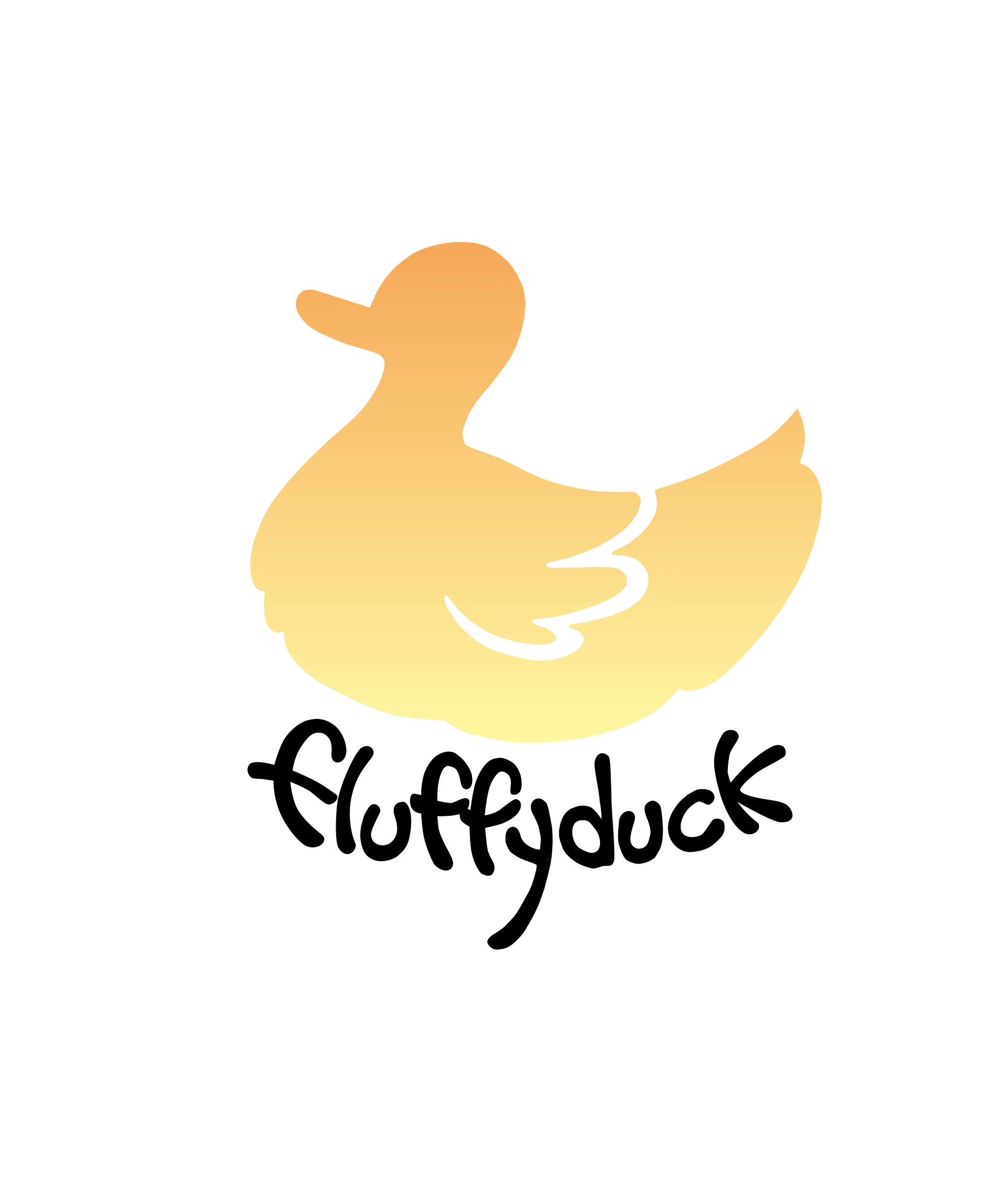 주식회사 플러피덕 로고